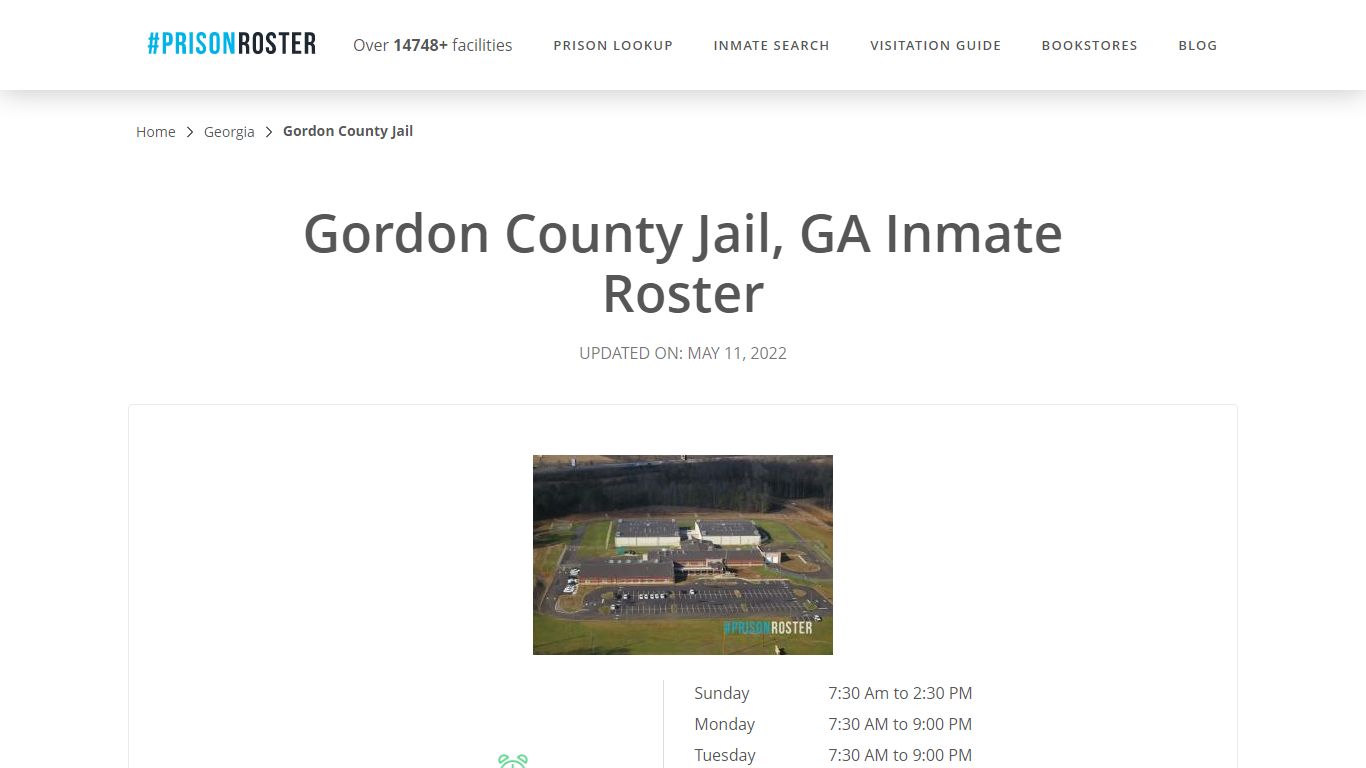 Gordon County Jail, GA Inmate Roster - Inmate Locator